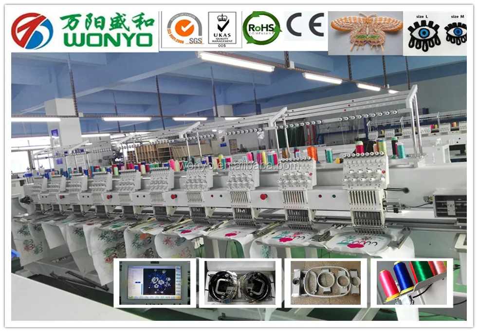 Wonyo Embroidery Machine And Chenille Embroidery Machine Single Head