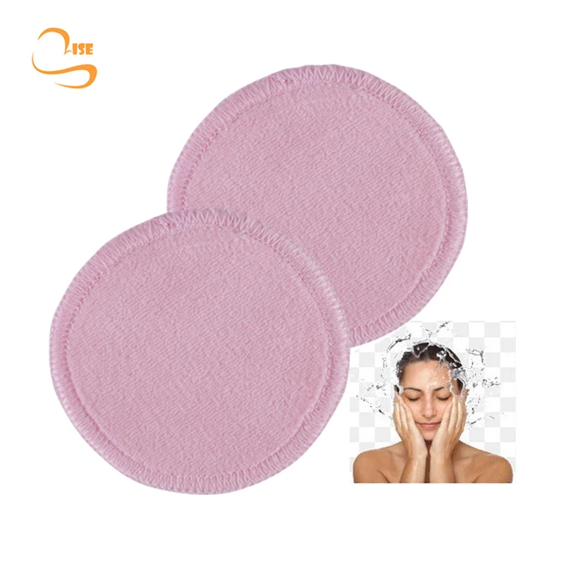 

Washable Organic Bamboo Cotton Rounds Eye Makeup Remover Cloths Reusable