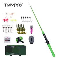 

ToMyo Youth Kids Fishing Pole,Portable Telescopic Fishing Rod and Reel Combo Full Kit Set Fishing Gear for Kids