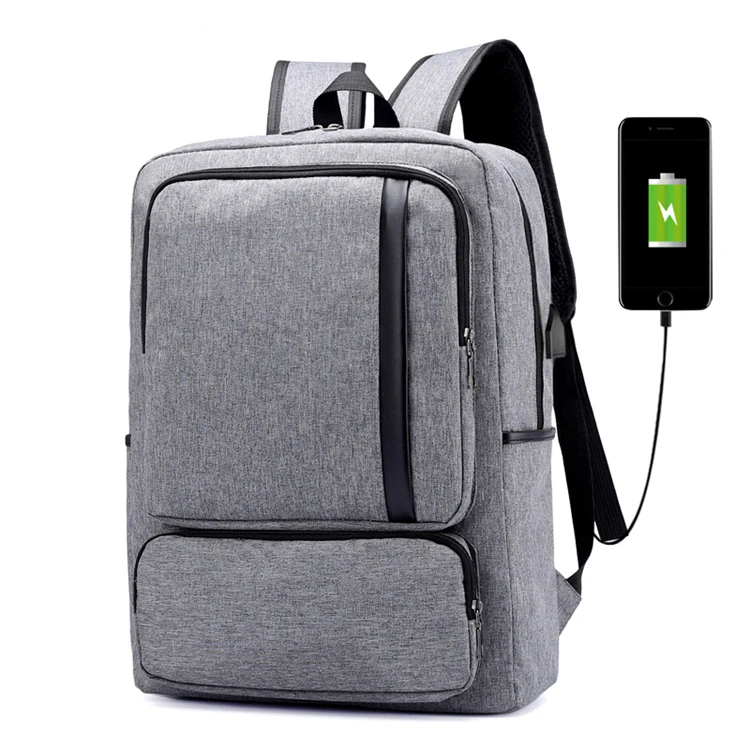 

Anti-theft Usb Charging Men Briefcase Notebook Bags Business Laptop Backpack, As picture or custom