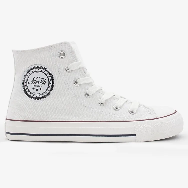 high top canvas shoes black