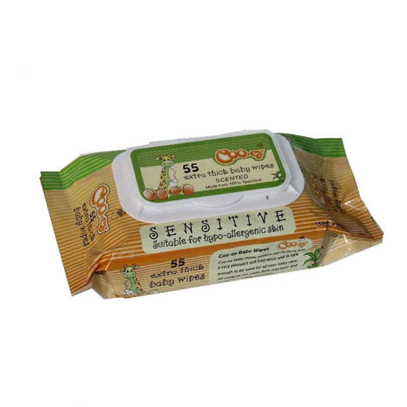 
High Quality Competitive Baby Wet Wipe With Aloe Vera And Vitamin E Manufacturer from China 