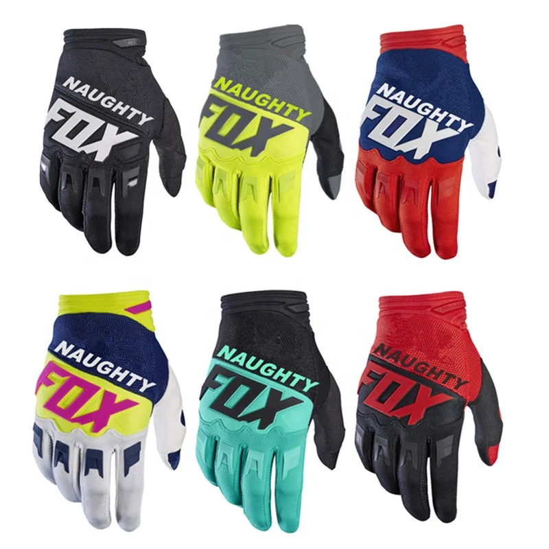 

Mens Off-road MX MTB DH Dirt Bike Bicycle Cycling Glove Motorcycle Glove Top Quality MX Gloves Dirtpaw Motocross Gloves, Black red blue