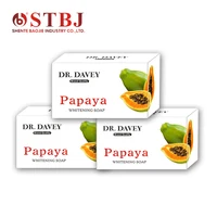 

DR.DAVEY Papaya whitening soap high quality face and body beauty soap
