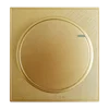 BS/UK 86 size type 220V 250V AC 16A 1 gang 1 way single control electric push button mounted wall light switch with indicator