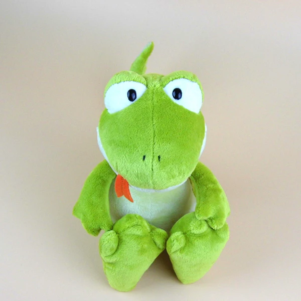 green lizard stuffed animal