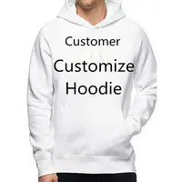 

New Fashion Brand Hoodie Sweatshirt Solid color Streetwear Hip hop Sweatshirts Men/Women custom text Hoodie