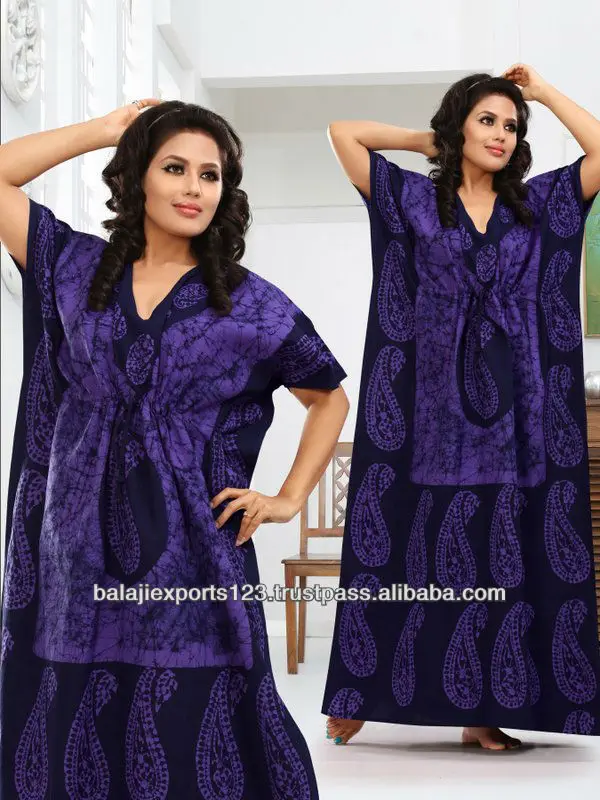 batik print nighty