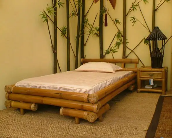
Bamboo bed 