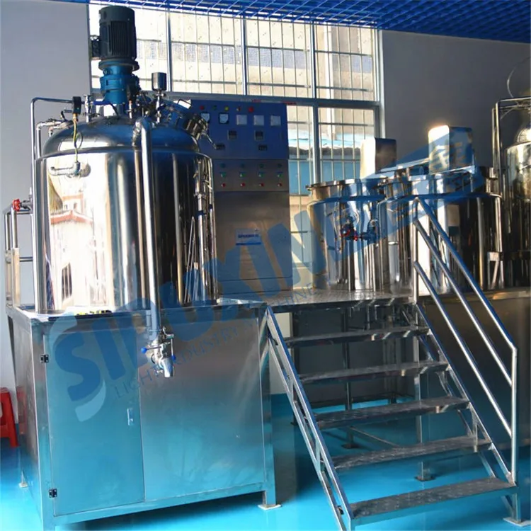 fixed vacuum homogenizier emulsifier