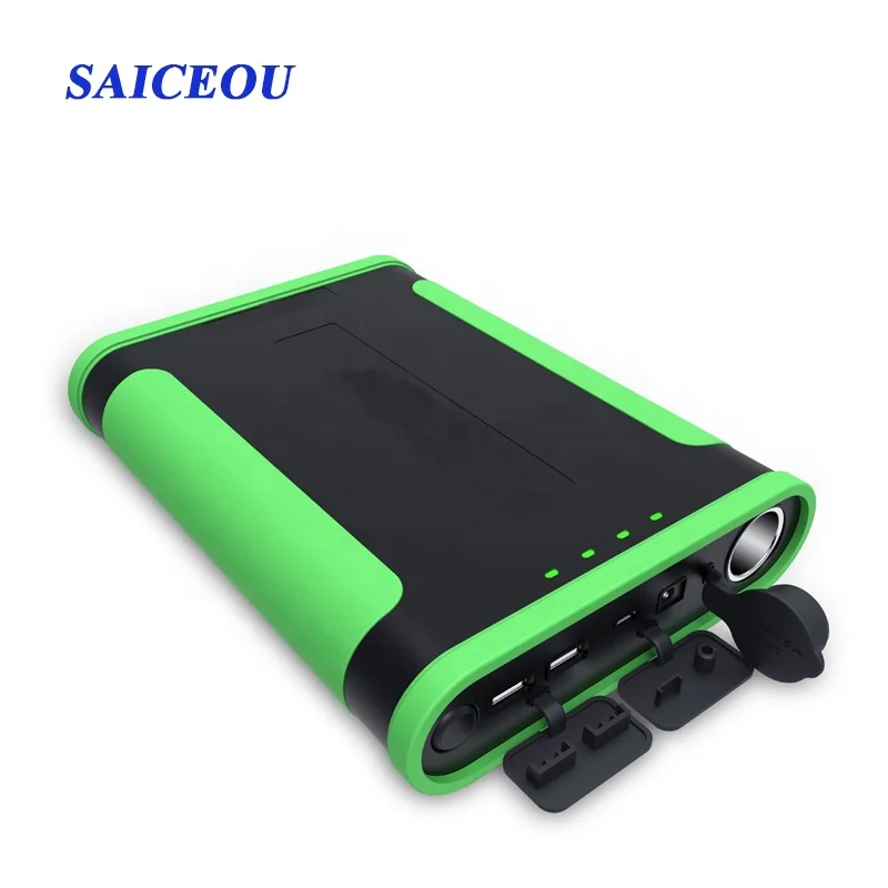 

universal waterproof big Capacity Powerbank Portable Type-C Power Bank 48000mah with cigar light output