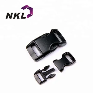 Image of plastic colours adjustable sliding pet accessories military mini nylon buckle