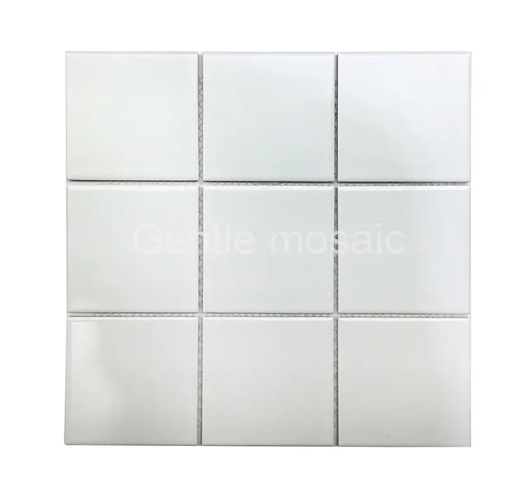 High Quality Cheap Indoor Outdoor Wall Decoration Tile 6mm White Big
