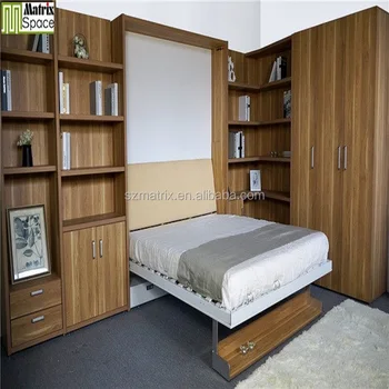 Smart Bedroom Furniture Space Saving Bed Folding Wall Bed Double Murphy Bed View Space Saving Twin Bed Matrix Space Product Details From Matrix