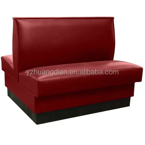 
double side restaurant sofa booth for sale YK70108 