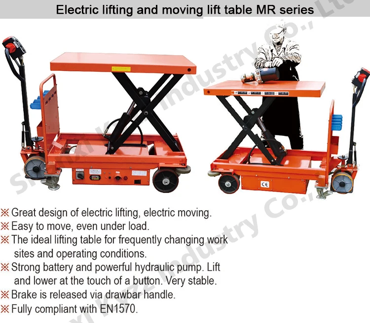 Mr Electric Linear Actuator Lifting And Moving Scissor Lift Table Buy