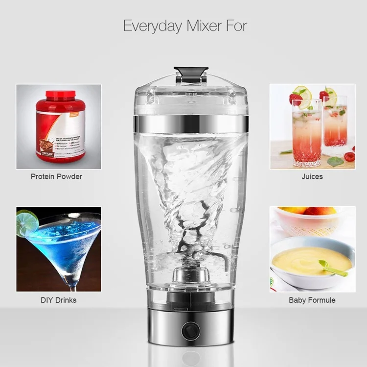 450ml Rechargeable Portable Protein Shake Electric Complex Gold Vortex