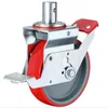 Caster scaffold wheel for Ring lock