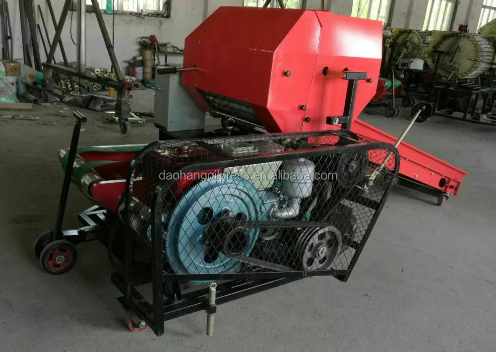 Diesel Engine Mini Round Hay Baler Alfalfa Silage Wrapping Machine For Sale Buy Mini Hay Baler 4352