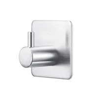 

Bathroom Stainless Steel Removable Adhesive Hook