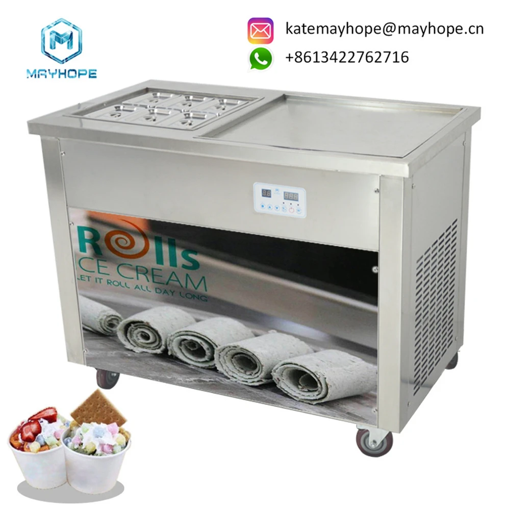 Electro Freeze Fried Table Ice Cream Machine/fried Ice Cream Rolls