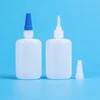 Empty plastic dropper super cyanoacrylate glue bottle