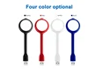 4 USB ports hub with LED Light Lamp function 180 Adjustable Portable Flexible USB 2.0 4*usb ports