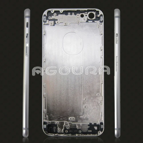 

Fashionable Matte gold plate housing for iphone 6, back cover housing for iphone6