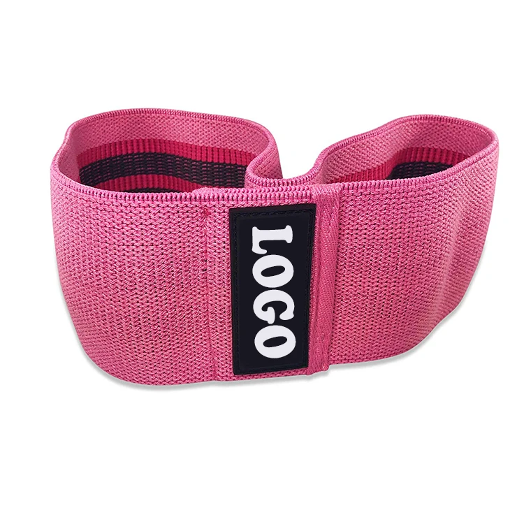 Hot Sale Fitness Band Exercise Elastic Stretch Belt Fabric Elastic Resistance Bands