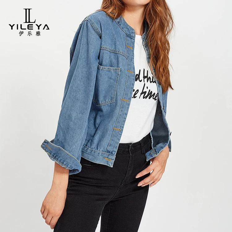 Different types of jeans coat design,women denim coats & jackets