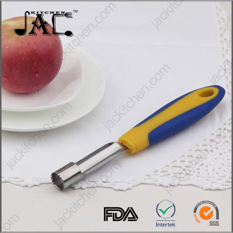 Home & Garden Convenient Stainless Steel Tpr Pp Silicone Rubber Apple Corer Remove Fruit Corer Apple Cutter