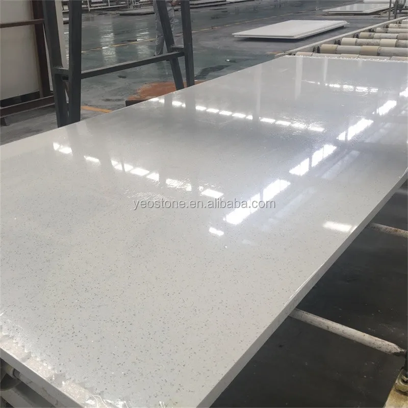 
Diamond White Quartz Tiles Quartz Stone Slab 