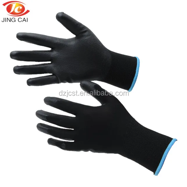 Nylon Liner Pu Teflon Coated Work Gloves Buy Nylon Liner Pu Coated