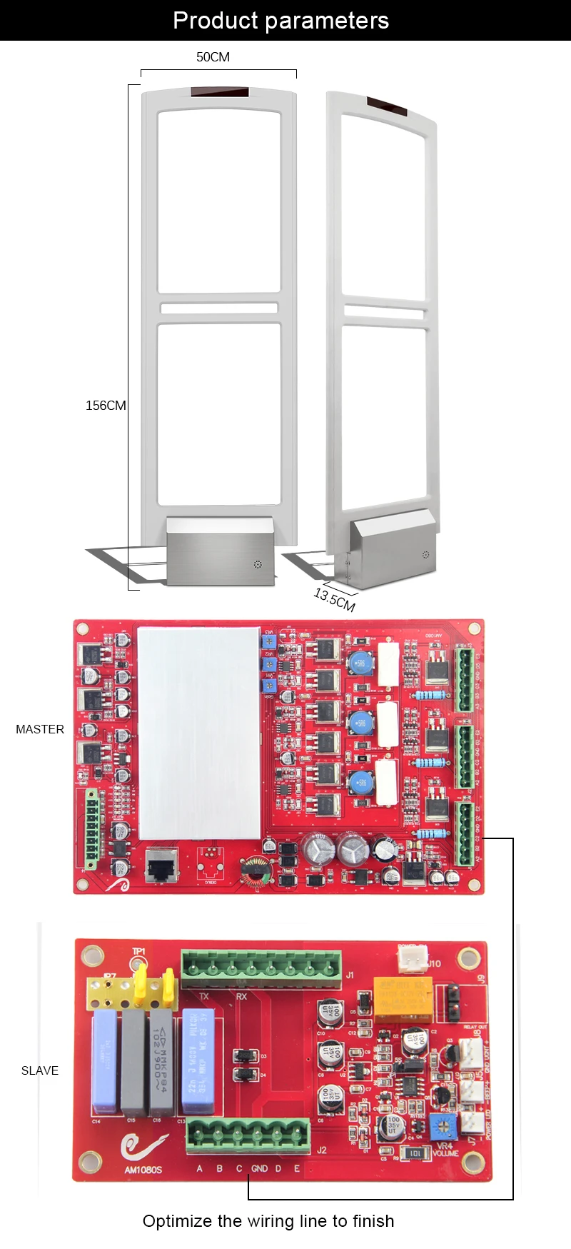Sistema de Segurança do Alarme da Porta do Anti-roubo do Supermercado da Loja do Dispositivo do Roubo Loja Dispositivo Roubo Eas da do Mod. 160599 3 Sistema de segurança do alarme da porta