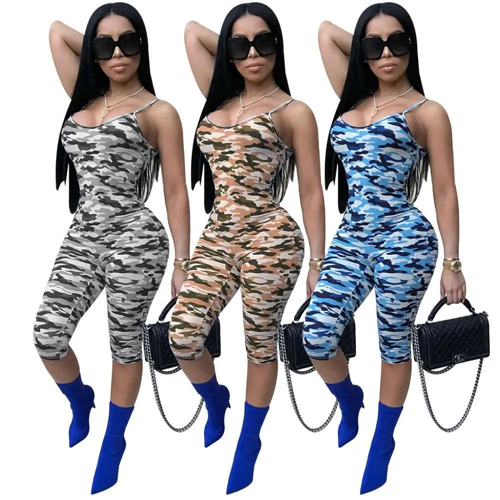 

F20920A New european fashion one piece jumpsuit sale for women strap short club wear jumpsuits for women, Yellow;gray;blue