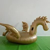 Factory Price Giant Inflatable Golden Dragon Water Pool Floats Ride On Dragon
