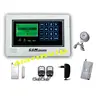 LCD display wireless alarm system jammer, alarm burglar wireless