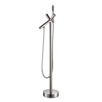 Latest Design Cold Hot Water Bathroom Bathtub Freestanding Faucet