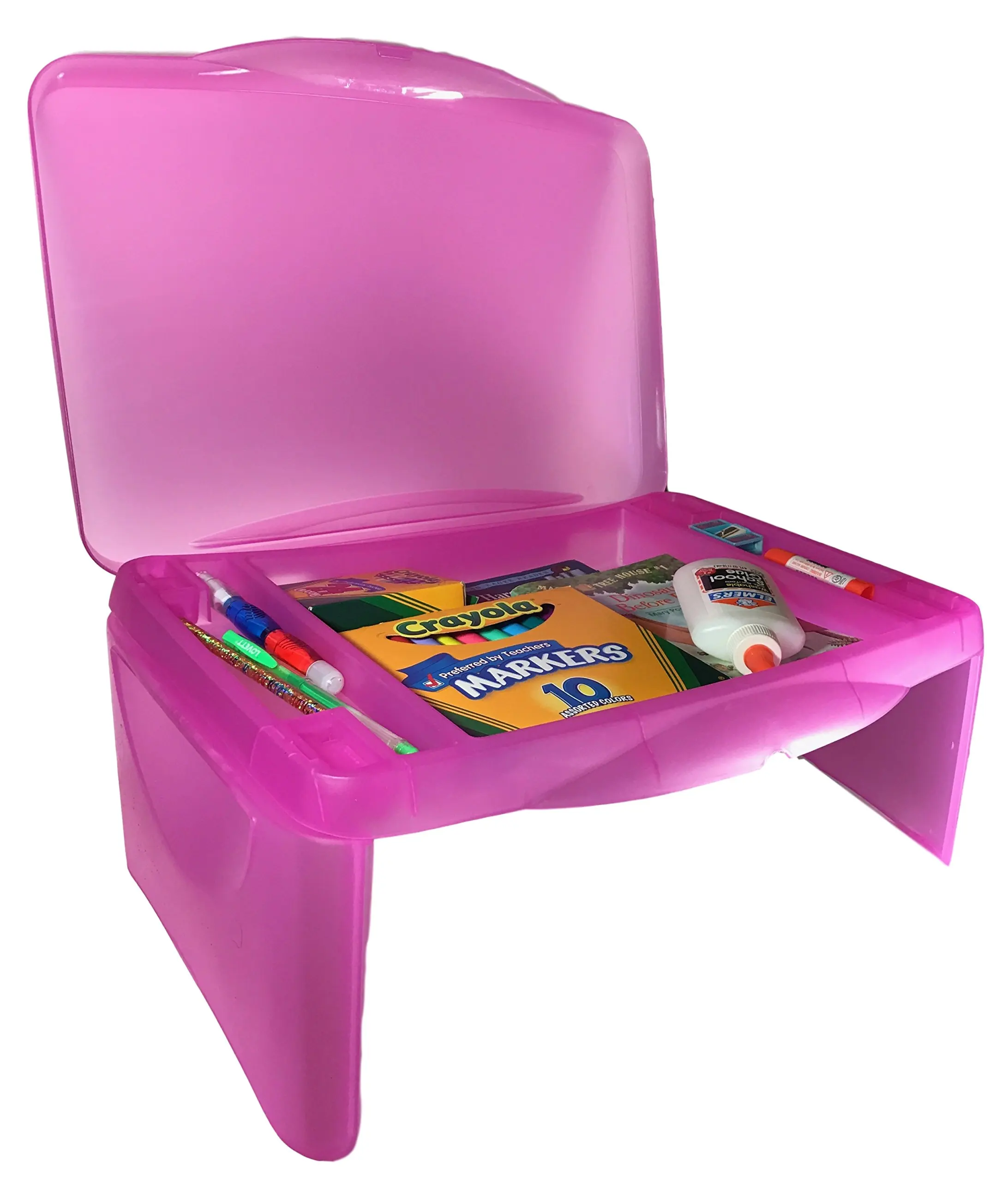 Buy Kids Folding Lap Desk Pink Ndash Foldable Lap Tray With