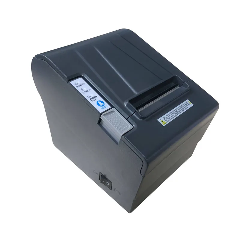 

3inch 80mm Mini POS Thermal Receipt Bill Printer Cheque Printing POS801 POS80, Black