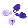 pp material 2pcs combined per set handworked chinese frog buttons for dress