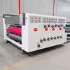 Corrugated carton flexo printing slotting machine cardboard slitter printer