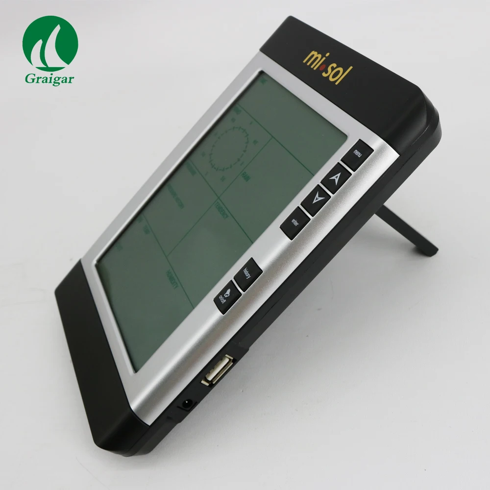 

Pro Wireless Weather Station with PC connection, wind speed, weather forecast