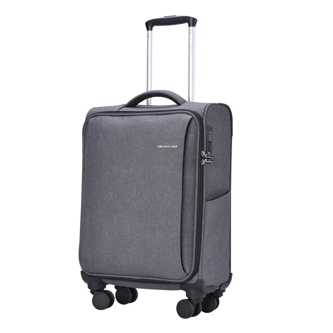 

Business eminent luggage eminent trolley suitcase with 4 wheel luggage,travel luggage, Grey