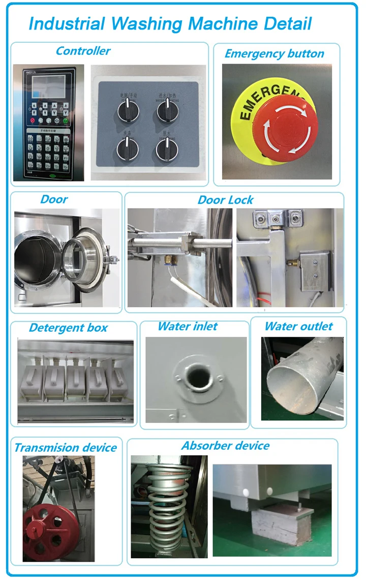 Fully Automatic Commercial Industrial Washing Machines South Africa