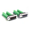 26-Pin D-SUB DB26 3 Rows Serial Parallel Port Serial Shellless Male And Female Connector Socket Copper Straight Leg Welded