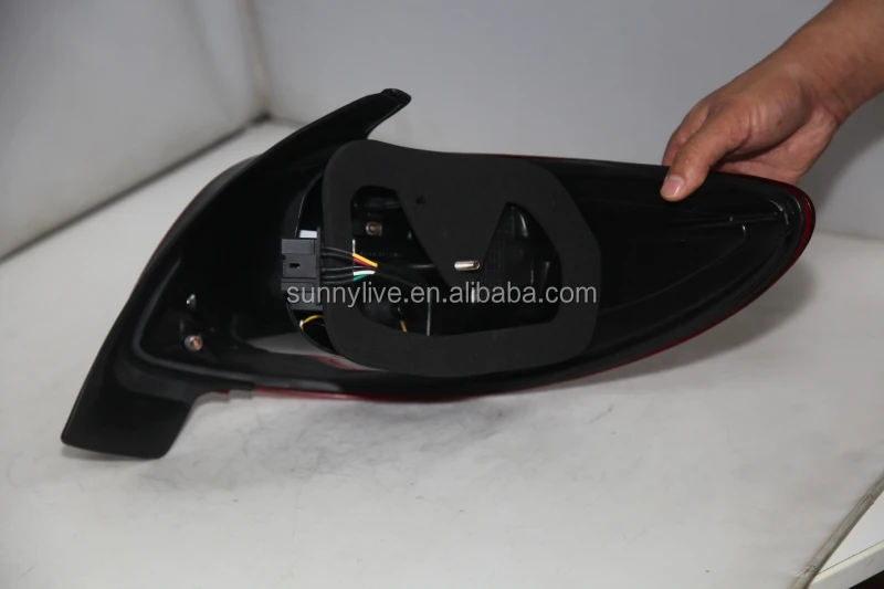 For PEUGEOT 206 LED Tail Lamp V2 Type 1998 to 2004 year WH