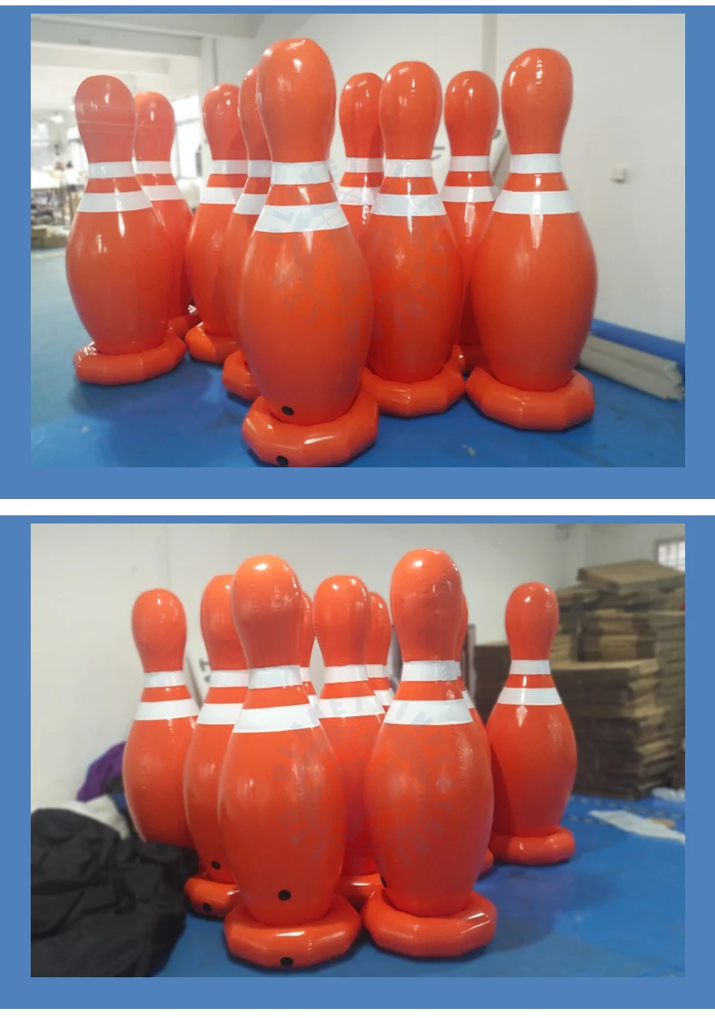 big inflatable bowling pins