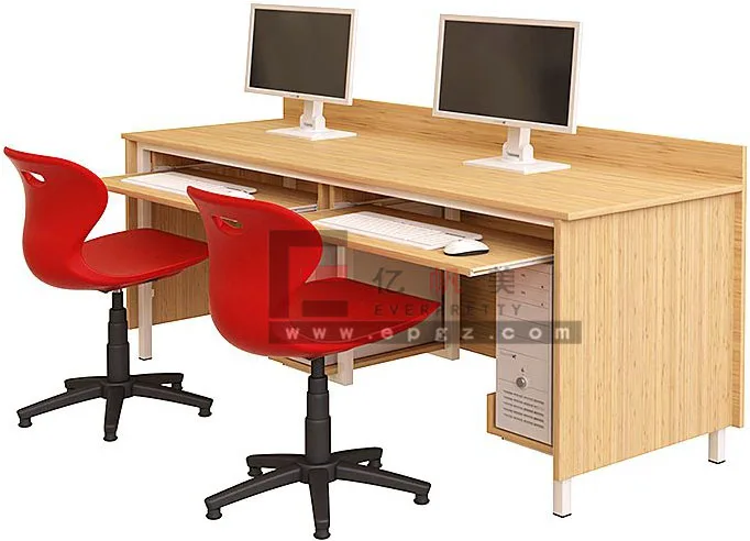 Cheap Wooden Flip Smart Computer Desk And Chair Metal Training