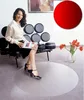 Round shape chair mat rectangle chair mat for office floor